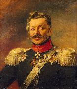 George Dawe Portrait of Paul Carl Ernst Wilhelm Philipp Graf von der Pahlen oil on canvas